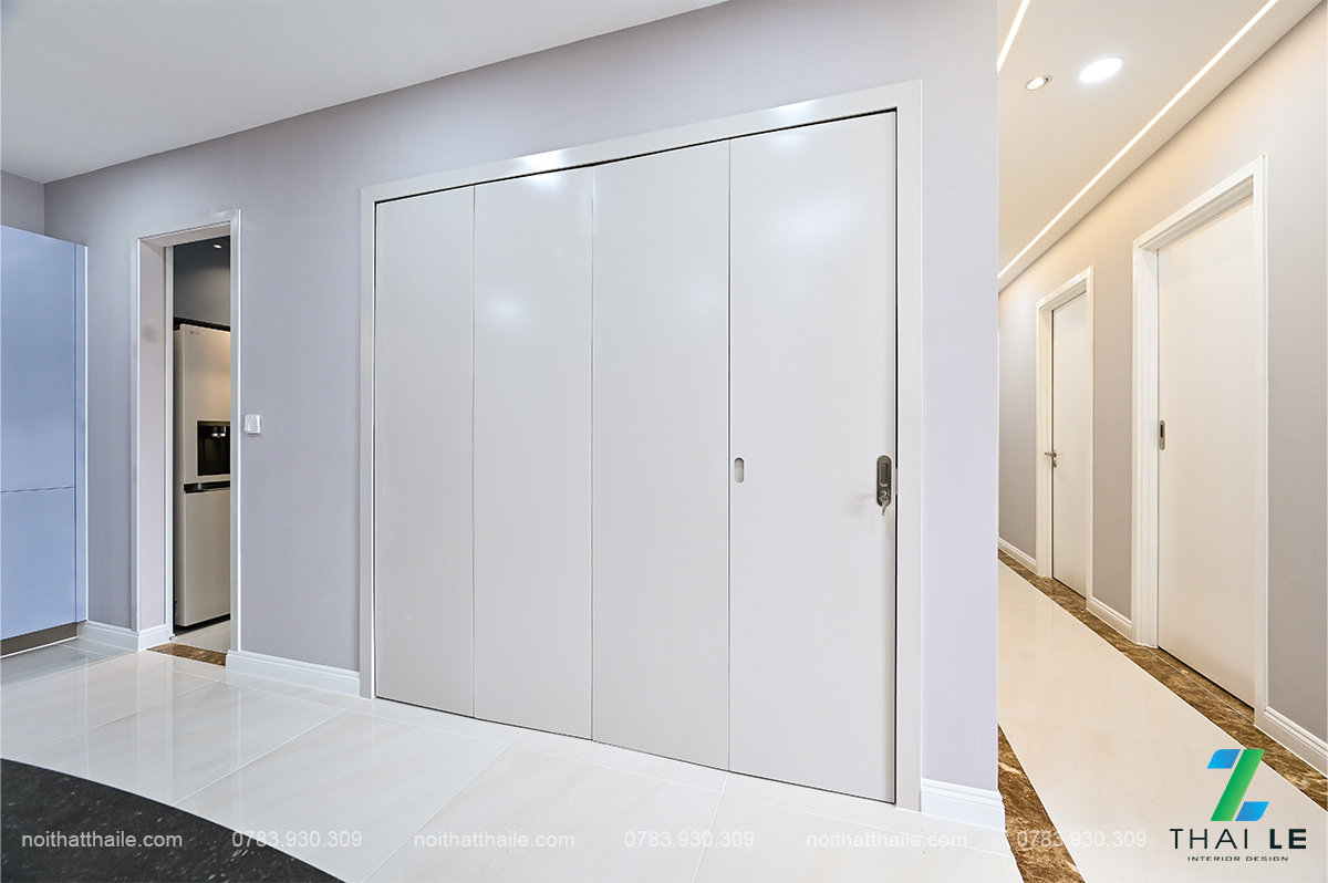Thi công nội thất phòng thờ căn hộ Hà Đô Centrosa - Block O1